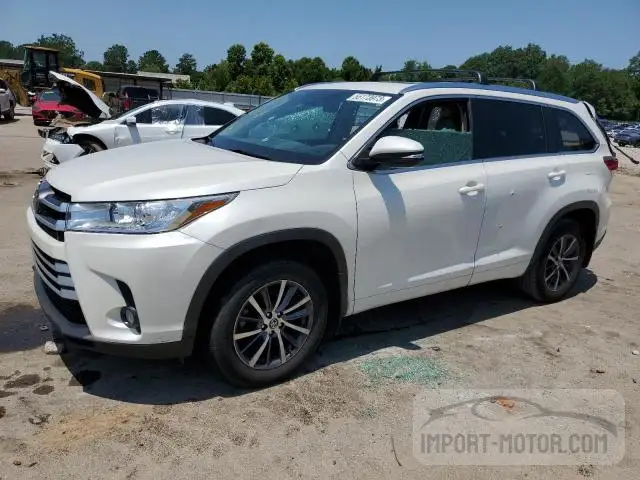 TOYOTA HIGHLANDER 2017 5tdkzrfh6hs519319