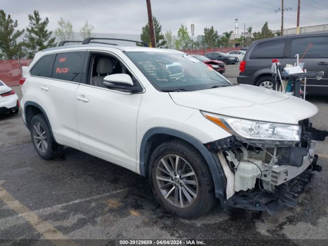 TOYOTA HIGHLANDER 2018 5tdkzrfh6js549734