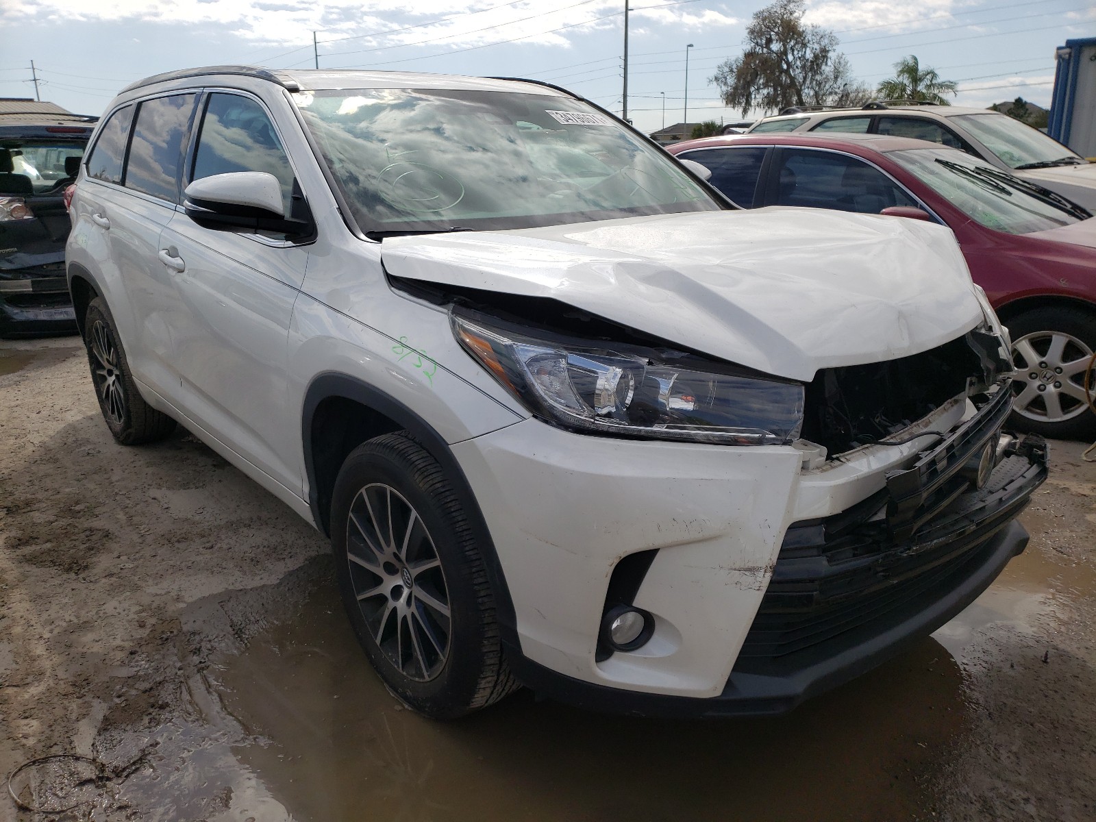 TOYOTA HIGHLANDER 2017 5tdkzrfh7hs511410