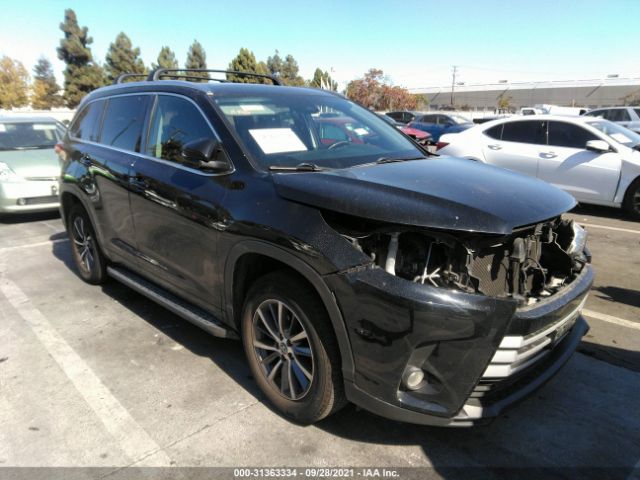 TOYOTA HIGHLANDER 2017 5tdkzrfh7hs512069