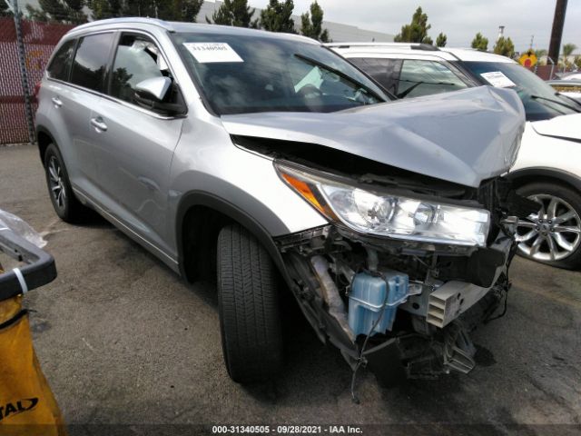 TOYOTA HIGHLANDER 2017 5tdkzrfh7hs513318