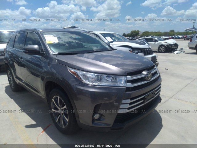 TOYOTA HIGHLANDER 2017 5tdkzrfh7hs518339