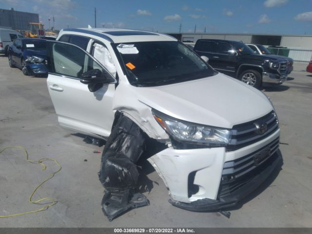 TOYOTA HIGHLANDER 2017 5tdkzrfh7hs520575