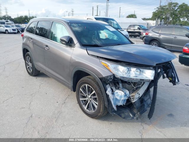 TOYOTA HIGHLANDER 2018 5tdkzrfh7js261284