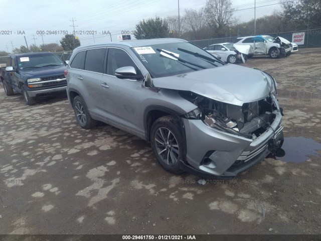 TOYOTA HIGHLANDER 2018 5tdkzrfh7js534238