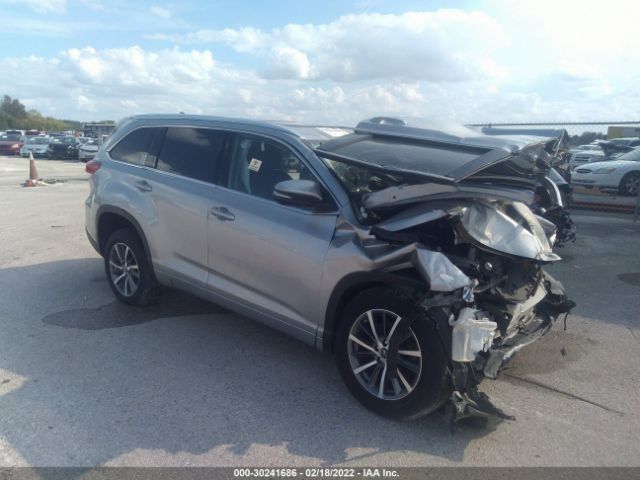 TOYOTA HIGHLANDER 2018 5tdkzrfh7js539536