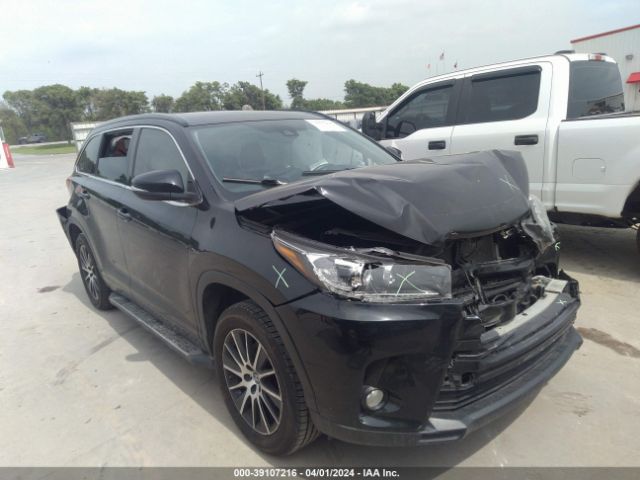 TOYOTA HIGHLANDER 2018 5tdkzrfh7js549337