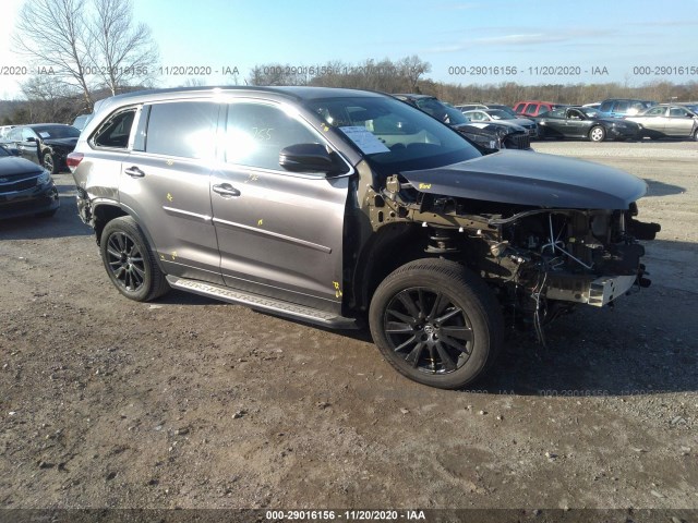 TOYOTA HIGHLANDER 2019 5tdkzrfh7ks321761