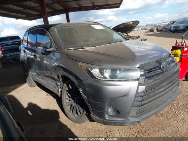 TOYOTA HIGHLANDER 2019 5tdkzrfh7ks322831