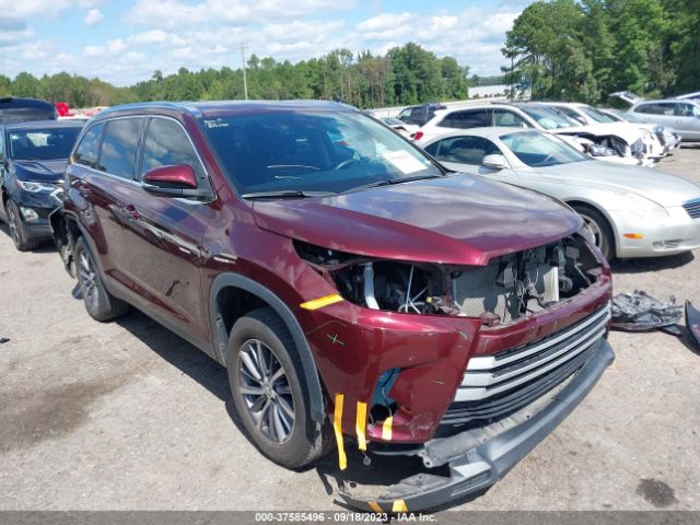 TOYOTA HIGHLANDER 2019 5tdkzrfh7ks335756