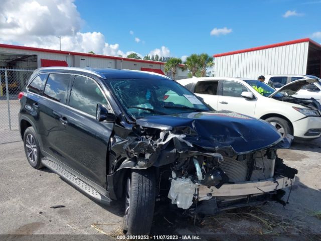 TOYOTA HIGHLANDER 2019 5tdkzrfh7ks562543