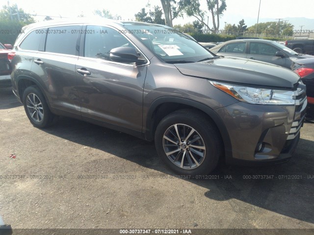 TOYOTA HIGHLANDER 2019 5tdkzrfh7ks571727