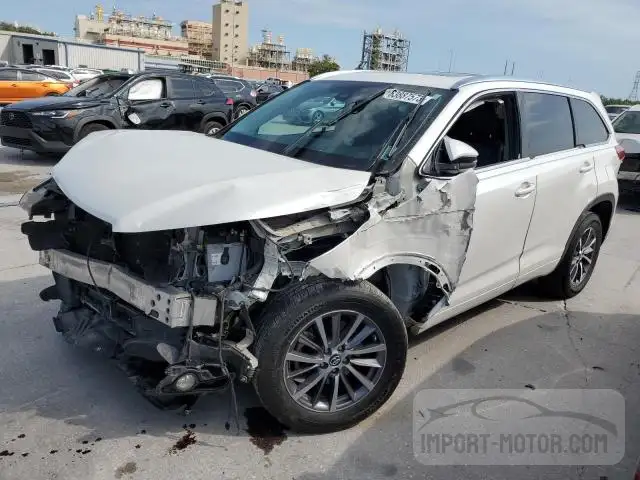 TOYOTA HIGHLANDER 2017 5tdkzrfh8hs223492