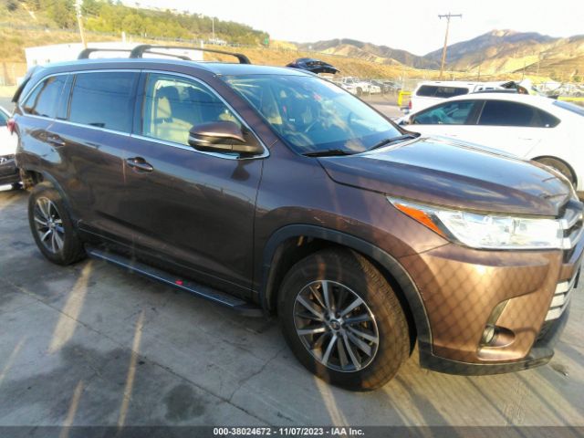 TOYOTA HIGHLANDER 2017 5tdkzrfh8hs224948