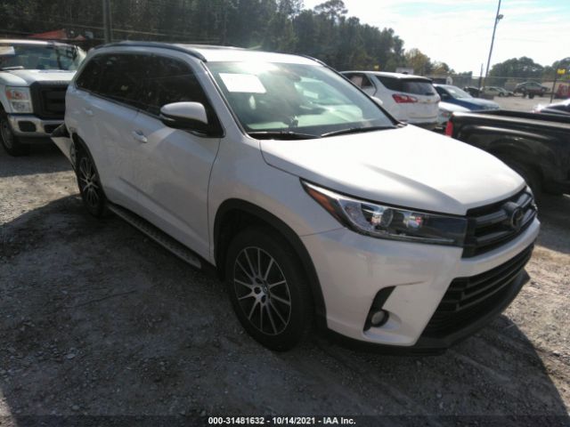 TOYOTA HIGHLANDER 2017 5tdkzrfh8hs518012