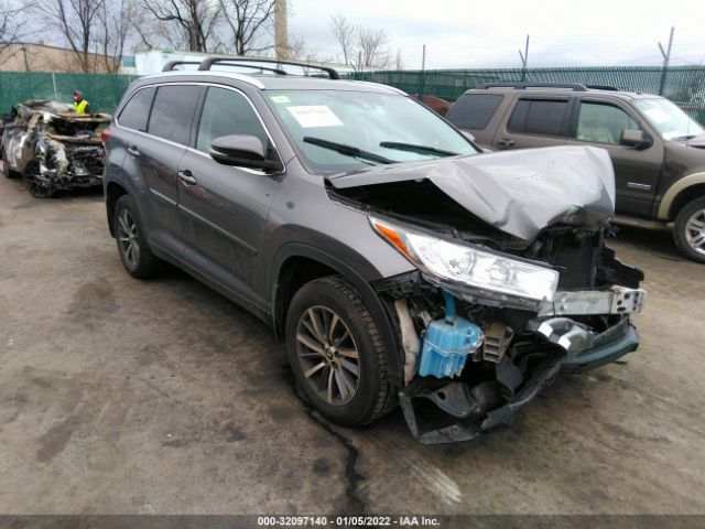 TOYOTA HIGHLANDER 2017 5tdkzrfh8hs520617