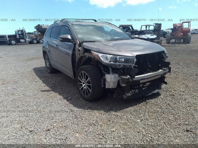 TOYOTA HIGHLANDER 2017 5tdkzrfh8hs521489