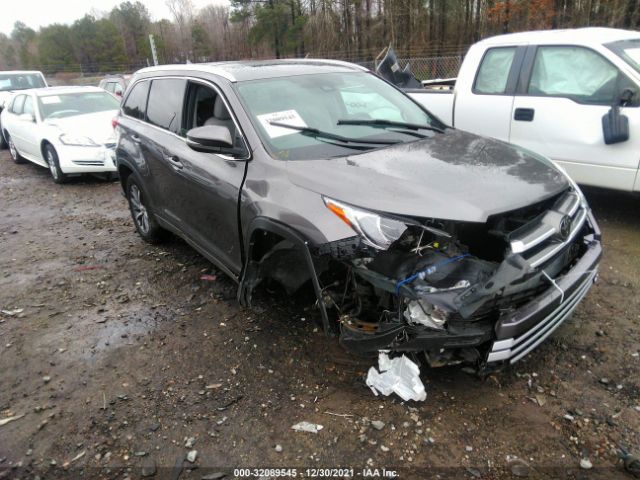 TOYOTA HIGHLANDER 2017 5tdkzrfh8hs521752