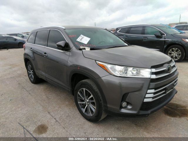 TOYOTA HIGHLANDER 2017 5tdkzrfh8hs525087