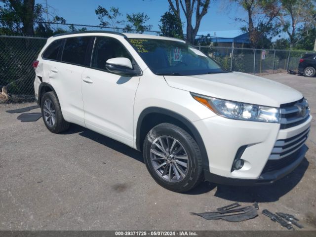 TOYOTA HIGHLANDER 2018 5tdkzrfh8js264470