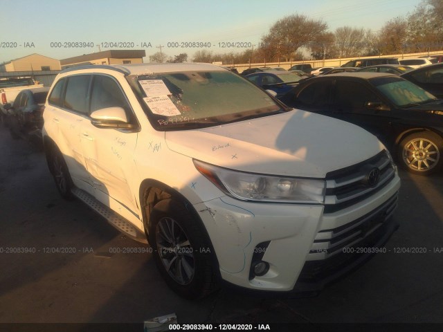 TOYOTA HIGHLANDER 2018 5tdkzrfh8js271306