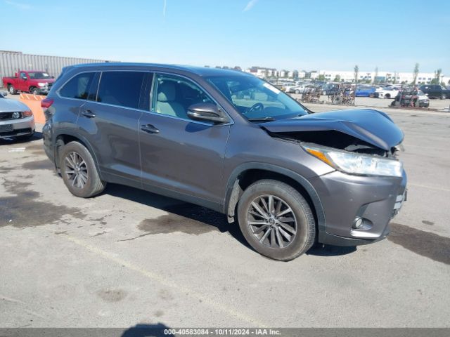 TOYOTA HIGHLANDER 2019 5tdkzrfh8ks323034