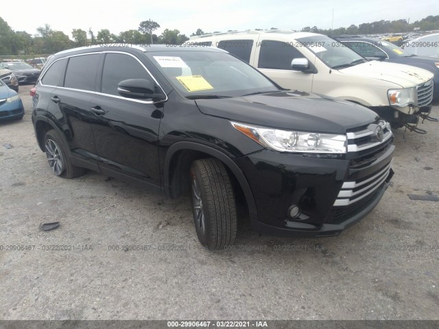 TOYOTA HIGHLANDER 2019 5tdkzrfh8ks344384