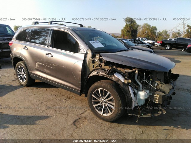 TOYOTA HIGHLANDER 2019 5tdkzrfh8ks552667