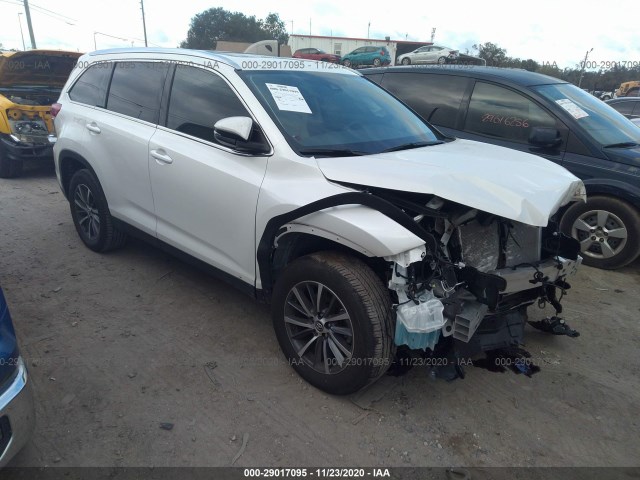 TOYOTA HIGHLANDER 2019 5tdkzrfh8ks567914