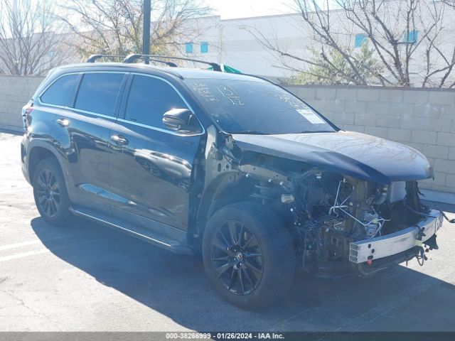 TOYOTA HIGHLANDER 2019 5tdkzrfh8ks573597