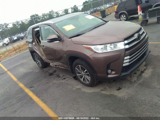 TOYOTA HIGHLANDER 2017 5tdkzrfh9hs206314