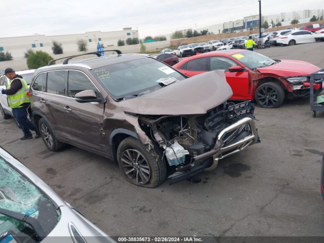 TOYOTA HIGHLANDER 2017 5tdkzrfh9hs227910