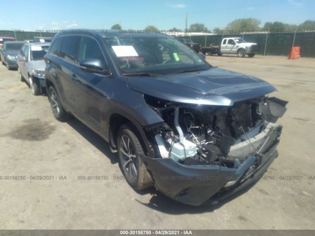 TOYOTA HIGHLANDER 2018 5tdkzrfh9js275042