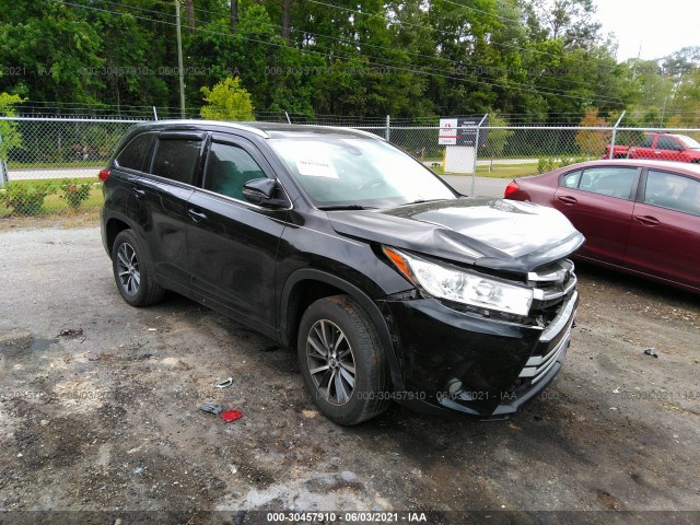 TOYOTA HIGHLANDER 2018 5tdkzrfh9js276109