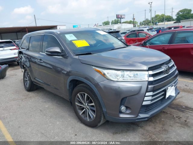 TOYOTA HIGHLANDER 2018 5tdkzrfh9js538016