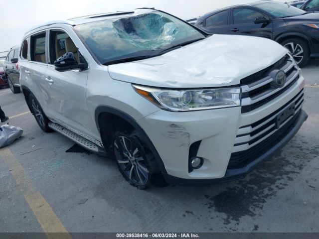 TOYOTA HIGHLANDER 2018 5tdkzrfh9js545547