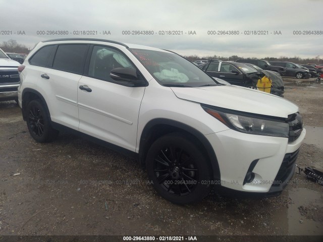 TOYOTA HIGHLANDER 2019 5tdkzrfh9ks324676