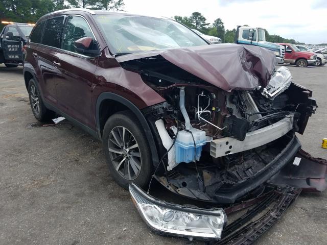 TOYOTA HIGHLANDER 2019 5tdkzrfh9ks354826