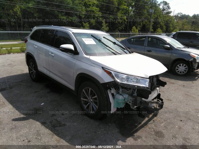 TOYOTA HIGHLANDER 2019 5tdkzrfh9ks554430