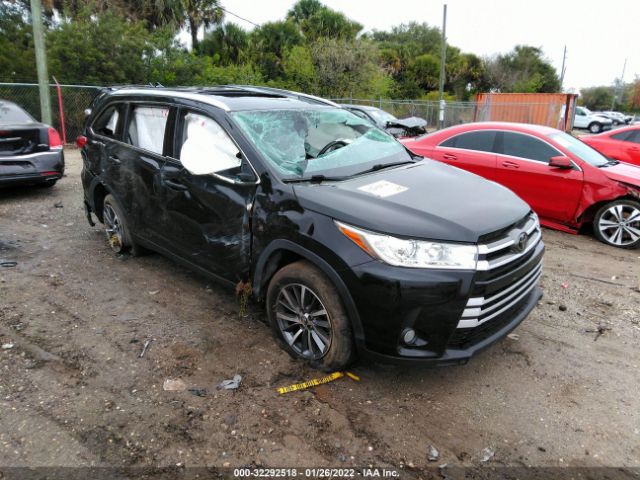 TOYOTA HIGHLANDER 2019 5tdkzrfh9ks557649