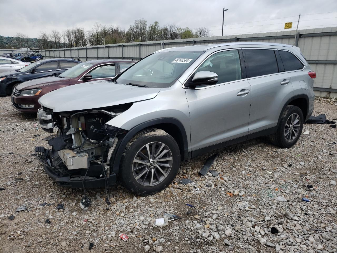 TOYOTA HIGHLANDER 2019 5tdkzrfh9ks558610