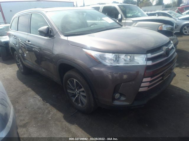 TOYOTA HIGHLANDER 2019 5tdkzrfh9ks559904