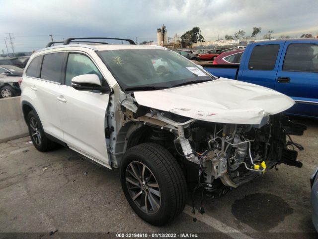 TOYOTA HIGHLANDER 2019 5tdkzrfh9ks572068