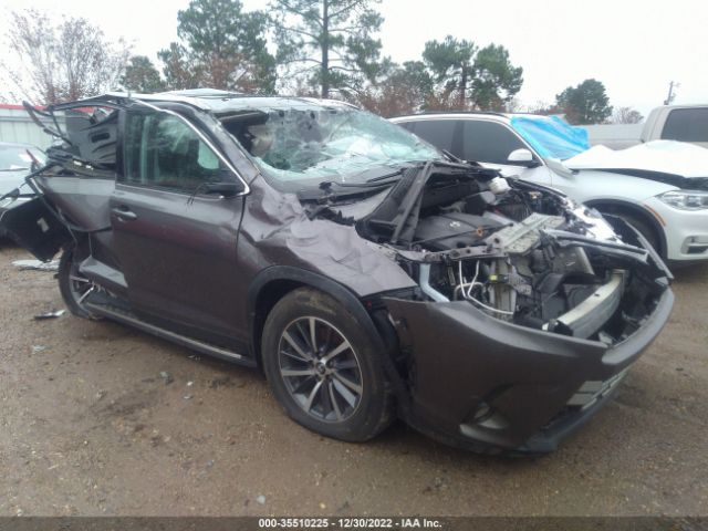 TOYOTA HIGHLANDER 2019 5tdkzrfh9ks573303