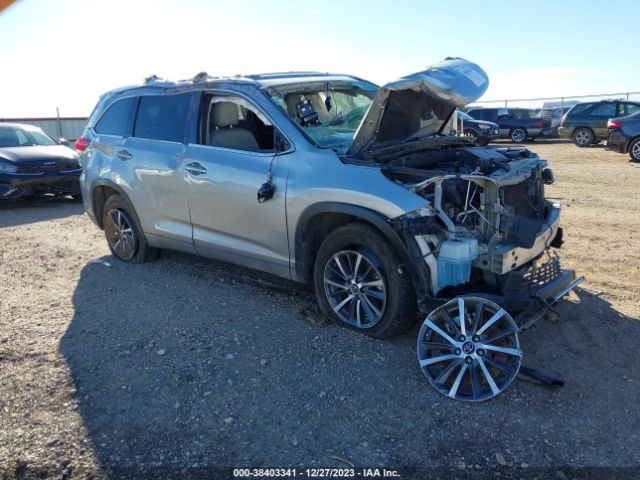 TOYOTA HIGHLANDER 2017 5tdkzrfhxhs221548