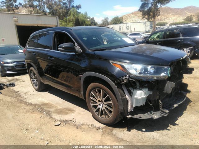 TOYOTA HIGHLANDER 2017 5tdkzrfhxhs513992