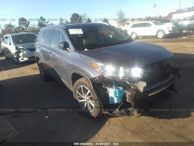 TOYOTA HIGHLANDER 2017 5tdkzrfhxhs519257