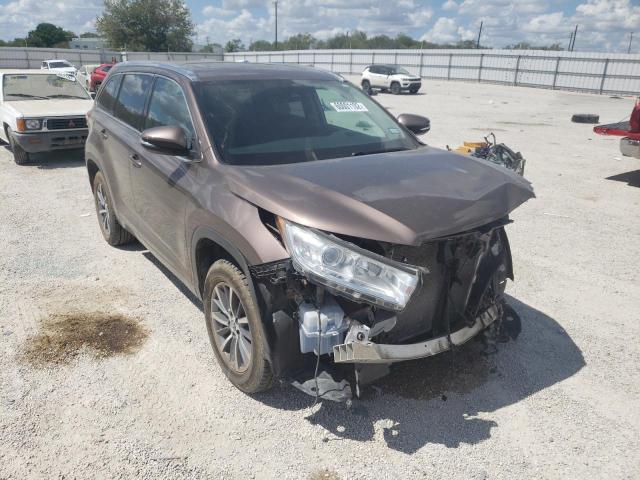 TOYOTA HIGHLANDER 2018 5tdkzrfhxjs255169