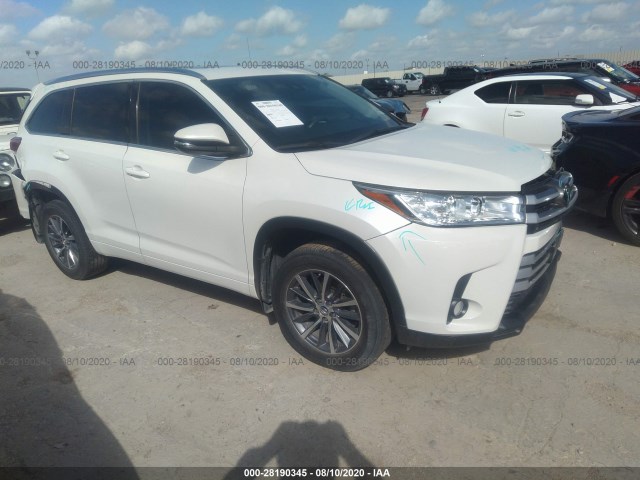 TOYOTA HIGHLANDER 2018 5tdkzrfhxjs531320