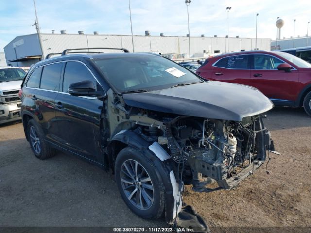 TOYOTA HIGHLANDER 2018 5tdkzrfhxjs533990